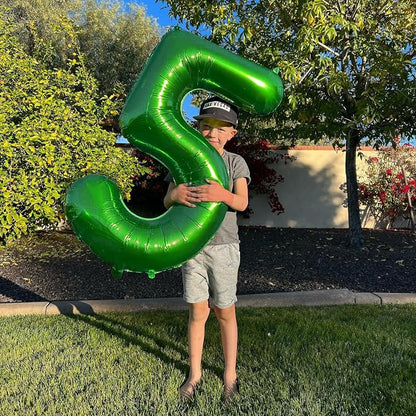 Green Number 50 Balloon 40 Inch - Image 4