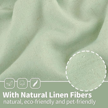 YoungsTex Linen Curtains 84 Inch Length - Image 4