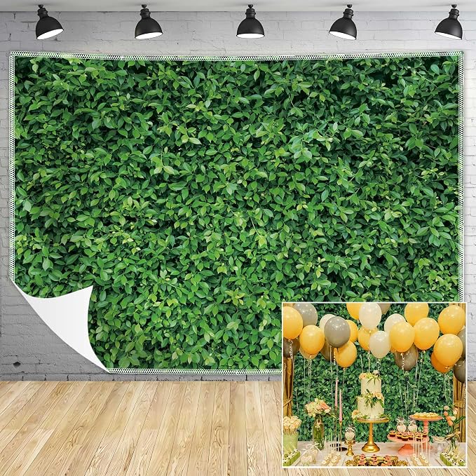 Green Leaves Backdrop by Msocio