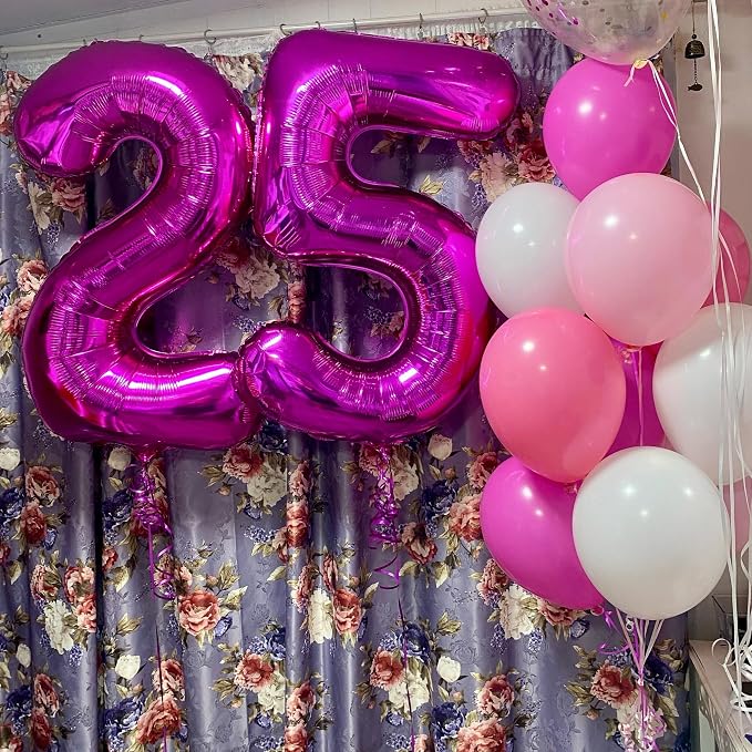 Rosy Purple 5 Balloon - Image 4