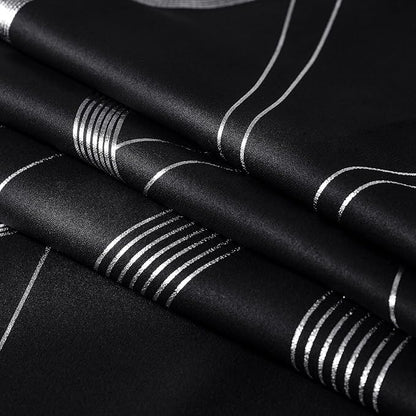NICETOWN Black Blackout Curtain Panels - Image 3