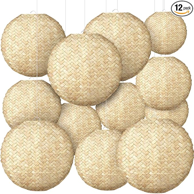 12 Pcs 10 Inch Hanging Paper Lanterns Party Decorations Pastel Classroom Decor by Retisee