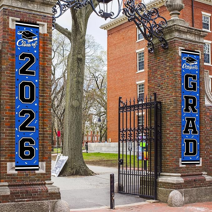 2026 Graduation Decorations, Congrats Grad Banner Backdrop - Image 6