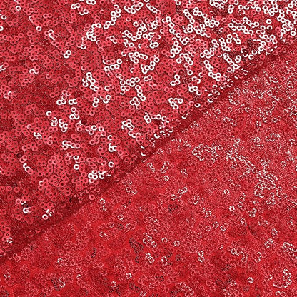 Sugargirl Red Sequin Backdrop Curtain 6 Panels 2FTx8FT Glitter Red Background - Image 8