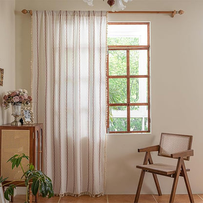 Sutuo Home Boho Curtains 63 Inch Length - Image 7