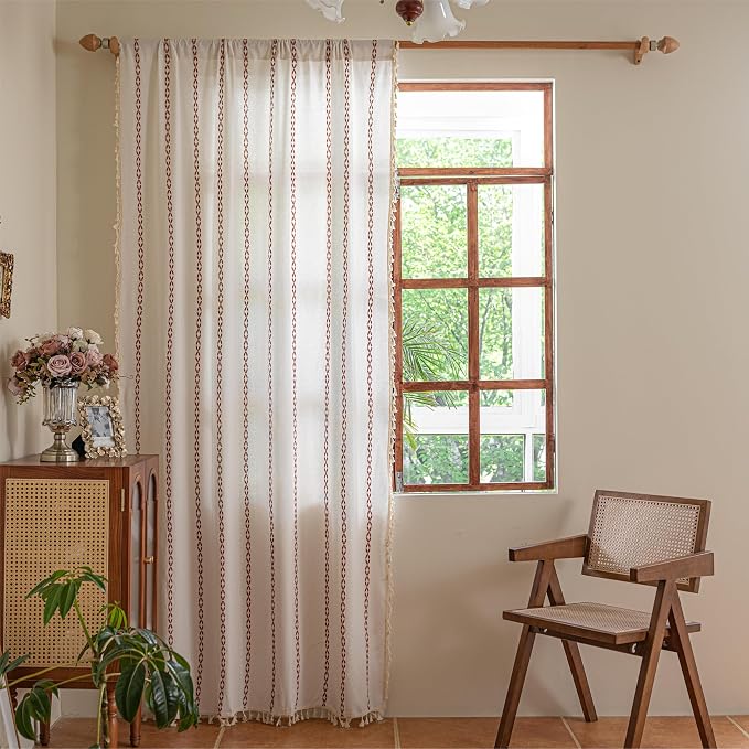 Sutuo Home Boho Curtains 96 Inch Long - Image 4