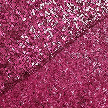 Sugargirl Fuchsia Sequin Backdrop Curtain 2 Panels 2FTx8FT Glitter Fuchsia - Image 7