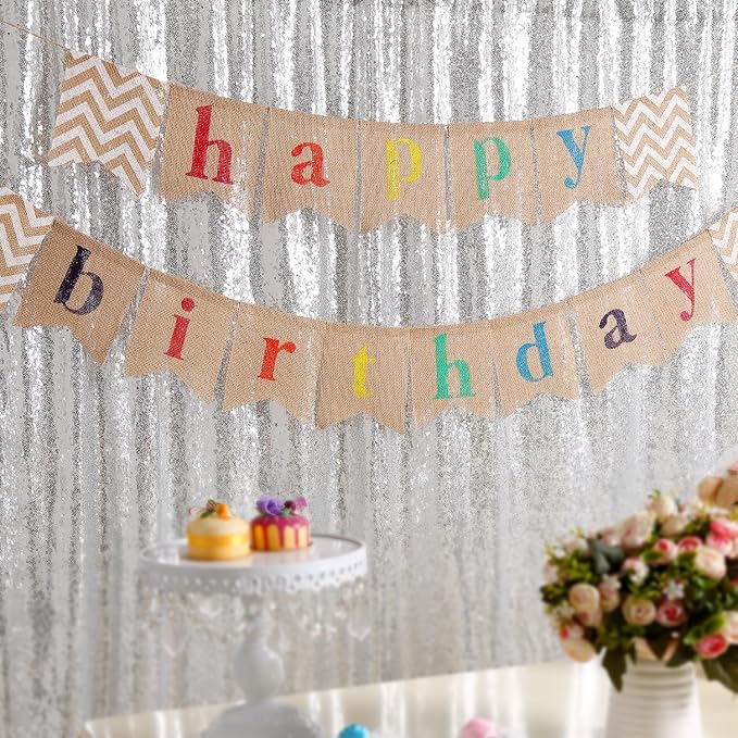 8ft x 8ft Silver Sequin Backdrop CurtainBackdrop - Image 6