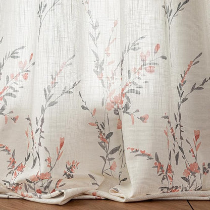 MYSKY HOME Sheer Curtains 54 inches Long - Image 5