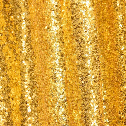 JYFLZQ Gold Sequin Backdrop Curtains 8ft x 8ft 1 Panel Glitter Photo Booth - Image 7