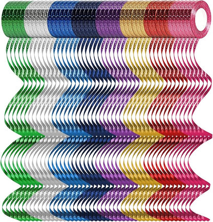 48 Rolls 5mm 11 Yards Curling Balloon String Roll Ribbons, Gift Wrapping Ribbons by Laviria