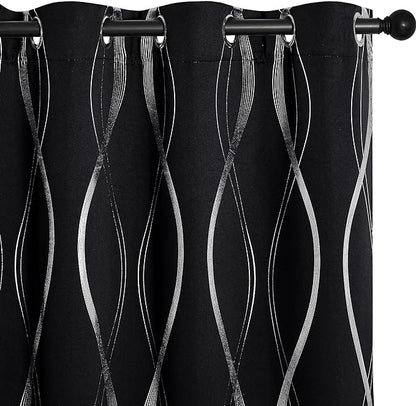 NICETOWN Black Out Window Curtains by NICETOWN