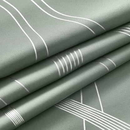 NICETOWN Greyish Green Curtain Panels - Image 4