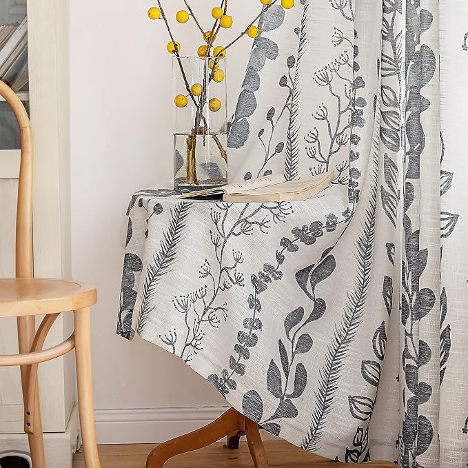 Boho Curtains 108 Inches Length by MEETSKY