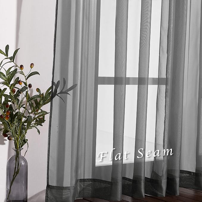 NICETOWN Sheer Voile Window Curtains - Image 5