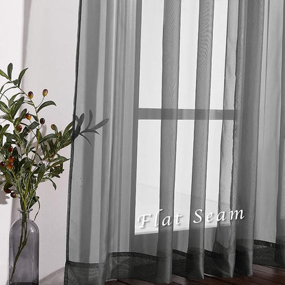 NICETOWN 45 Inch Sheer Curtains - Image 5