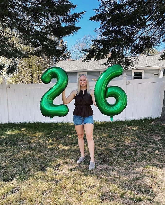 Green Number 16 Balloon 40 Inch - Image 7