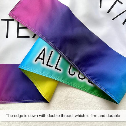 Double Sided Custom Flag 2X3 FT Personalized Outdoor Flags Banners Design Print - Image 3