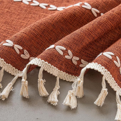 Sutuo Home Terracotta Boho Farmhouse Curtains - Image 8