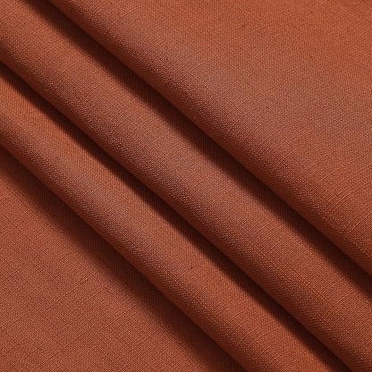2 Panels Terracotta Linen Curtains 108 inches Long - Image 5