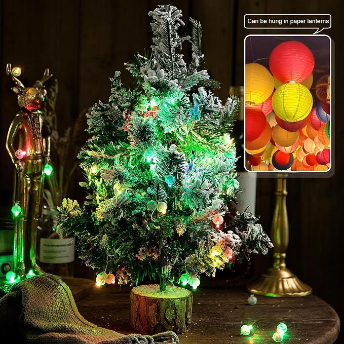 200pcs Led Balloons Lights, Mix Colors Long Standby Time Round Ball Balloon - Image 2