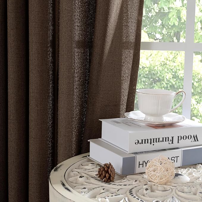 YoungsTex Linen Curtains 54 Inch Length - Image 7