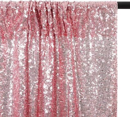 Poise3EHome 8FT x 8FT Sequin Photography Backdrop Curtain - Image 6