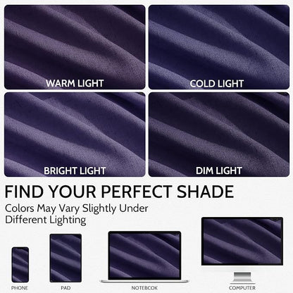 Purple Curtains 63 Inches Long 2 Panel Sets - Image 4
