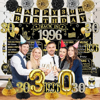 Zirtorei 30th Birthday Decorations - Image 5
