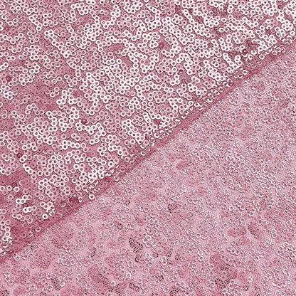 Sugargirl Pink Sequin Backdrop Curtain 6 Panels 2FTx8FT Glitter Pink Background - Image 8