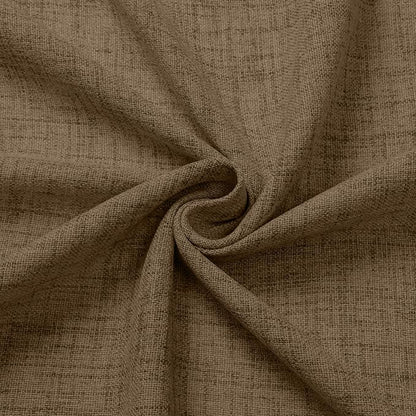 Tollpiz Linen Tier Curtains Rod Pocket Semi Sheer Short Kitchen Curtain Half - Image 9