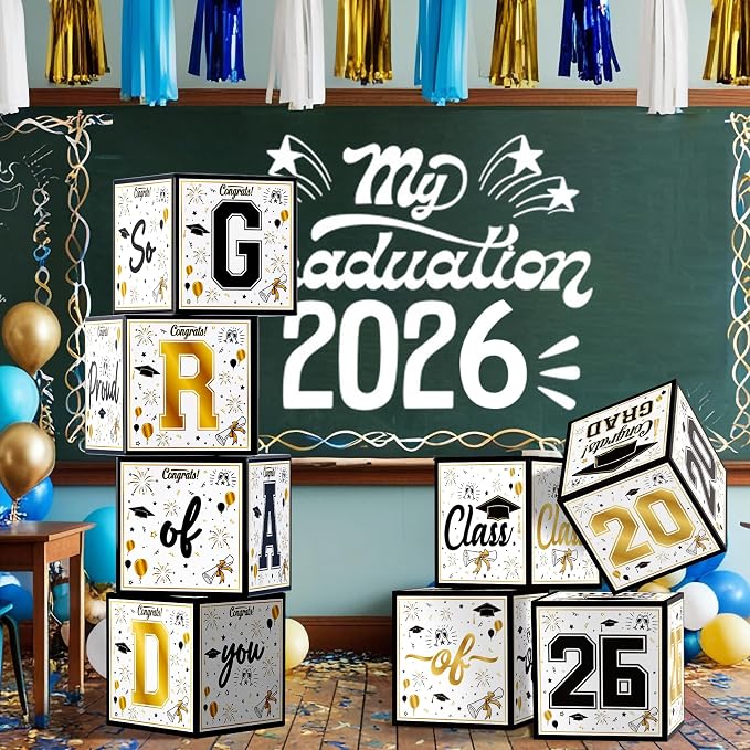 OHOME 8 Pack Graduation Decorations 2026 2027 - Image 5