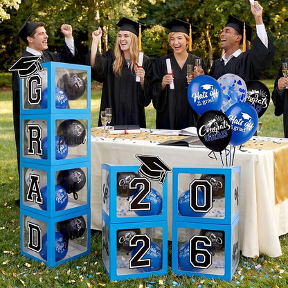 2026 Graduation Decorations 4 Grad Balloon Boxes - Image 4