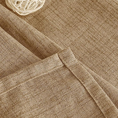 YoungsTex Burlap Linen Curtains 72 Inch Length - Image 7