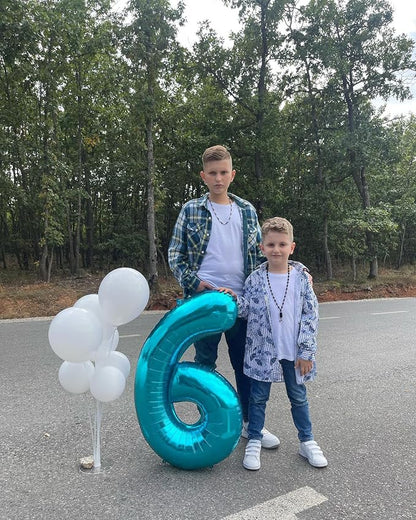 LightBlue 6 Balloon - Image 2