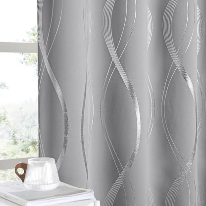 NICETOWN Short Curtains Blackout Panels by NICETOWN