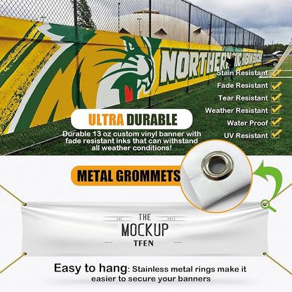 Custom Banner 2ft x 20ft Custom Vinyl Banner - Image 4