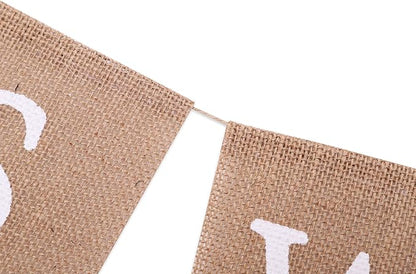 Sweet Baby Boy Burlap Banner - Image 8