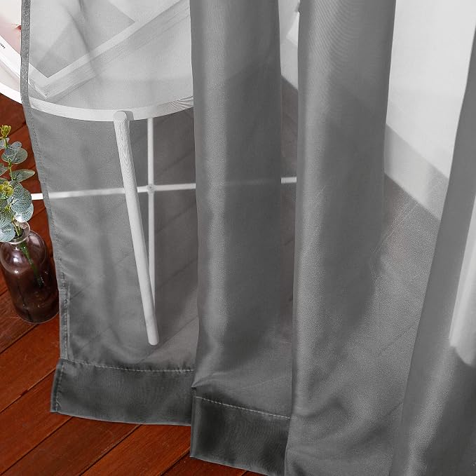 NICETOWN 45 Inch Sheer Curtains - Image 7