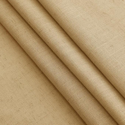 Gold Yellow Linen Curtains for Living Room 63 Inches Long 2 Panel Set Light - Image 7