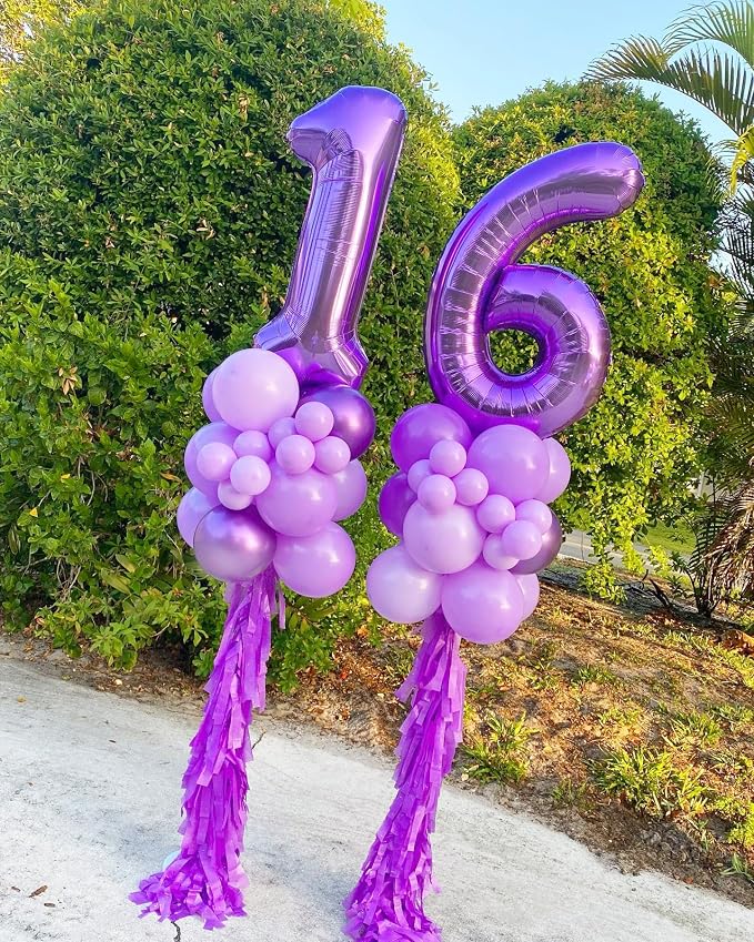 Number 2 Balloons 40 Inch for 2nd 22 Birthday Party Decorations, - Image 4