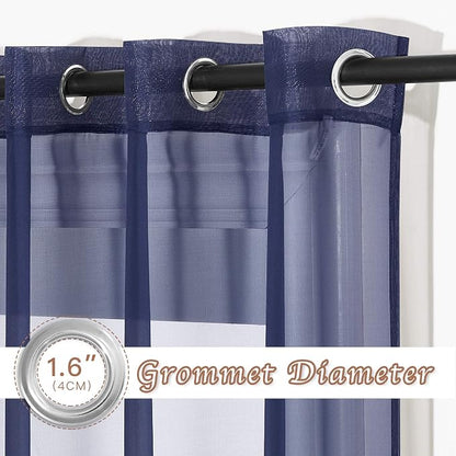 NICETOWN Sheer Curtains Voile Panels - Image 2