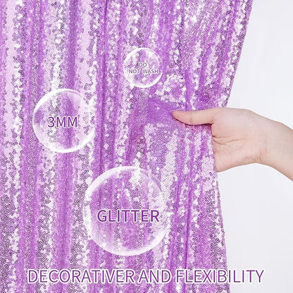 Sequin Backdrop Curtains Panels - Image 3