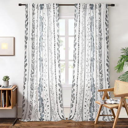 Boho Curtains 108 Inches Length - Image 2