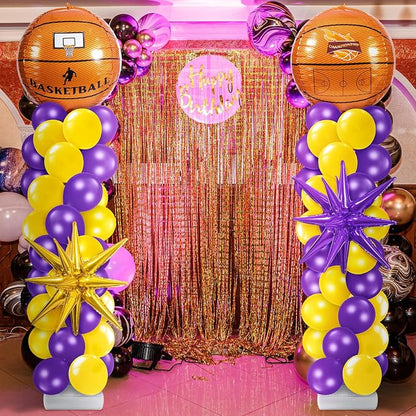 Kasyat 2 Sets Basketball Balloon Column Stand Kit - Image 6