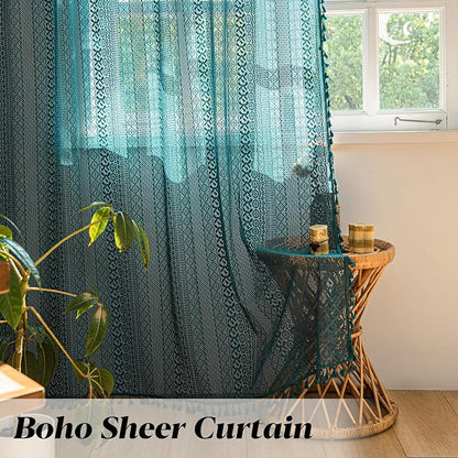 Sutuo Home Boho Curtains 120 inches - Image 5