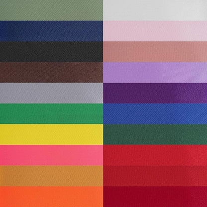 LIUYAXI 1 Inch Satin Ribbon Set – 20 Rolls Rainbow Ribbon, 5 Yards Each - Image 2