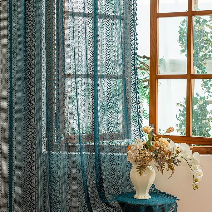 Sutuo Home Boho Curtains 2 Panels by SutuoHome