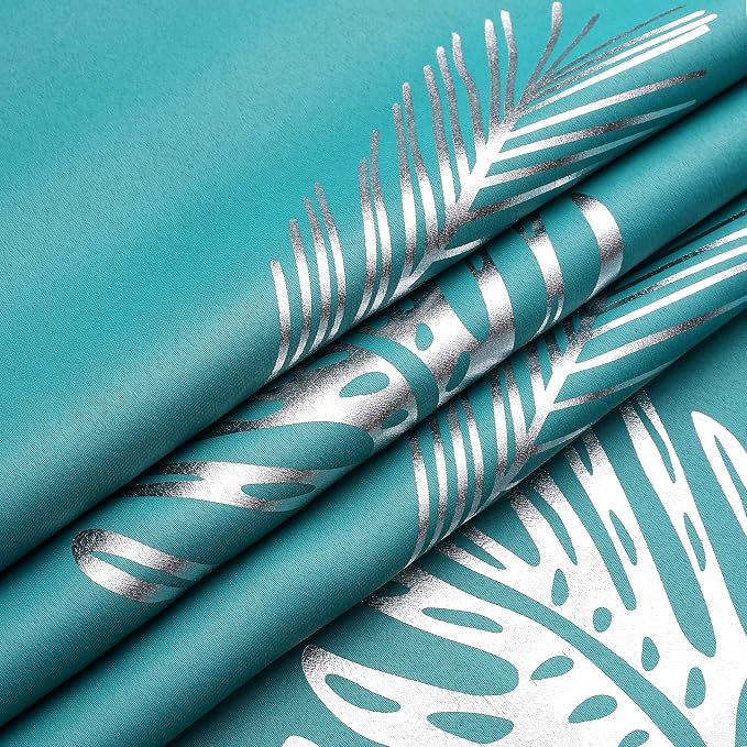 Teal Blackout Curtains 72 Inches Long - Image 8