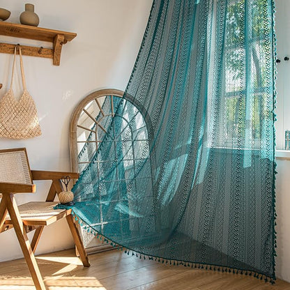 Sutuo Home Boho Curtains 72 inches Long by SutuoHome
